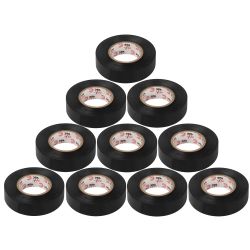 Набор изолент ЭРА SET10-1925BLACK ПВХ 10 шт черная 19мм х 25м | Изолента