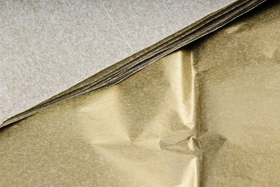 Бумага тишью Золото 50х66 см (10 листов)