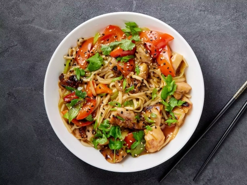 Удон с курочкой