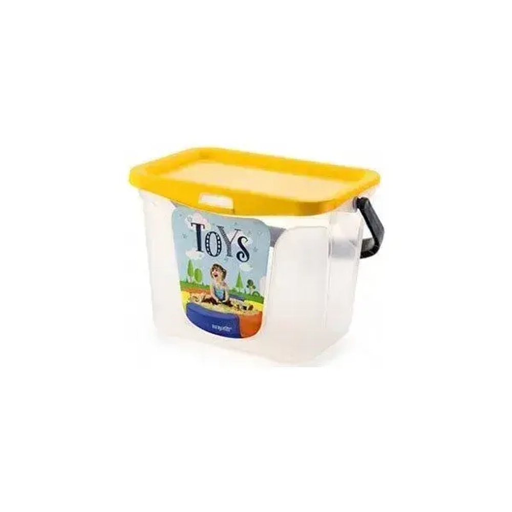 Емкость для игрушек Toys 6л (солнечный)