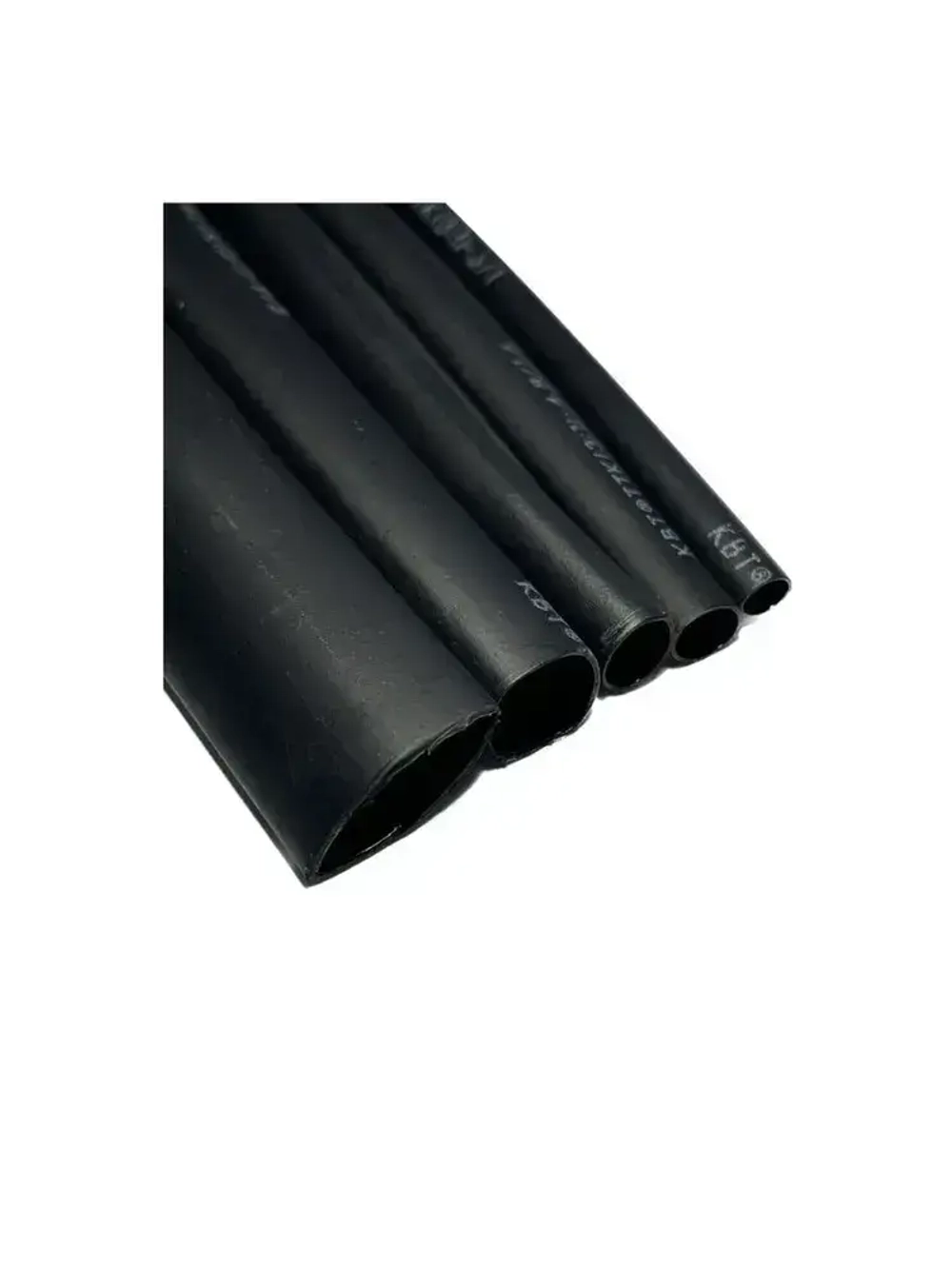 Трубка термоусаживаемая (клеевая), набор 10шт по 10см (3/4,8/6/9/12мм)