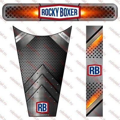 Набор наклеек "Декор" - для RockyBoxer