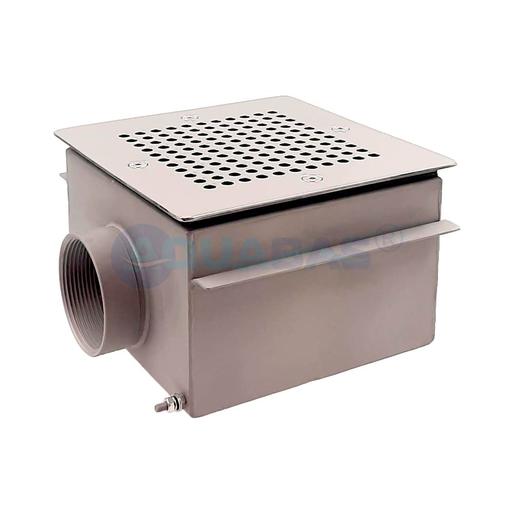 СД.50.2 Слив донный квадратный 150х150х100 2" (внутр.) пленка