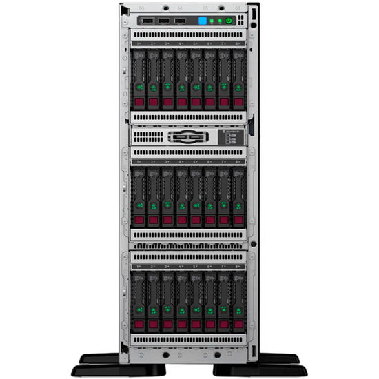 P21789-421 Сервер HPE ProLiant ML350 Gen10 4214R 1P 32GB-R P408i-a 8SFF 800W FS RPS Server