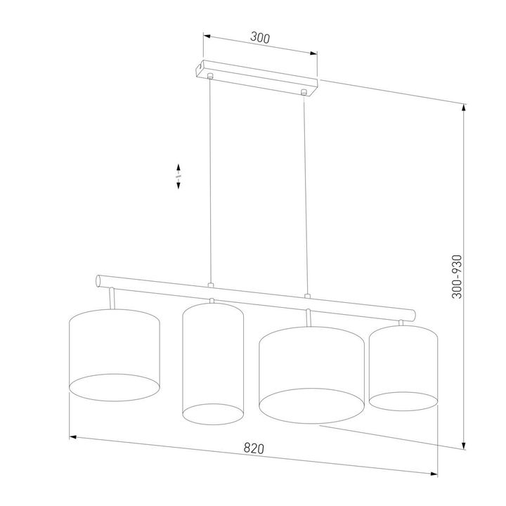 Подвесной светильник TK Lighting 4106 Deva White