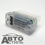 Зарядное устройство OBD II + USB 2,0А "Штат"