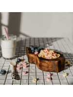 Менажница "Муми-тролли" из Сибирского кедра