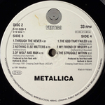 Metallica - Metallica 2LP (Голландия 1991г.)