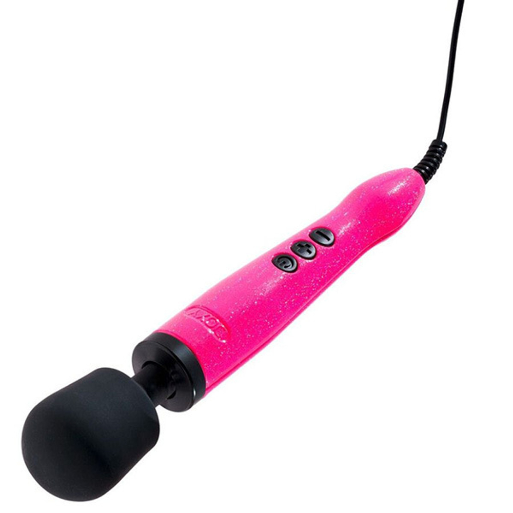 Розовый вибратор-вонд 37см Doxy Die Cast Massage Wand Hot Pink