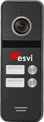 EVJ-BW8-2(b) вызывная CVBS панель на два абонента к видеодомофону, 600ТВЛ , цвет черный