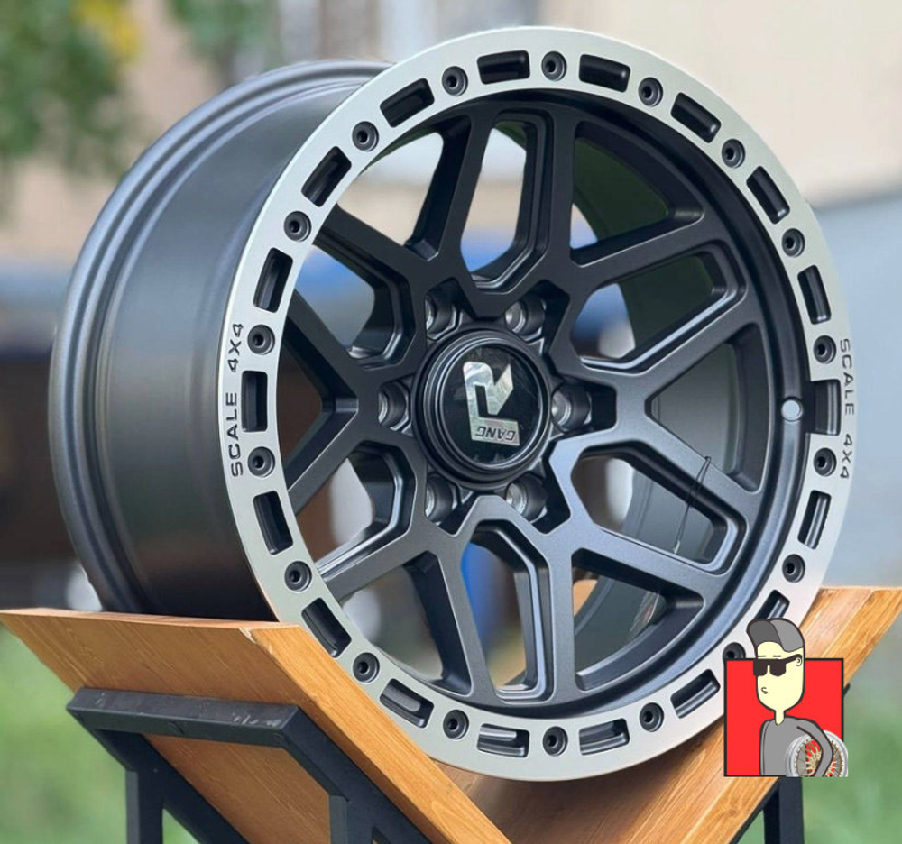 Комплект дисков Fuel Off-Road Scale 4x4 F7679 17x8.5 et-10 6x139.7