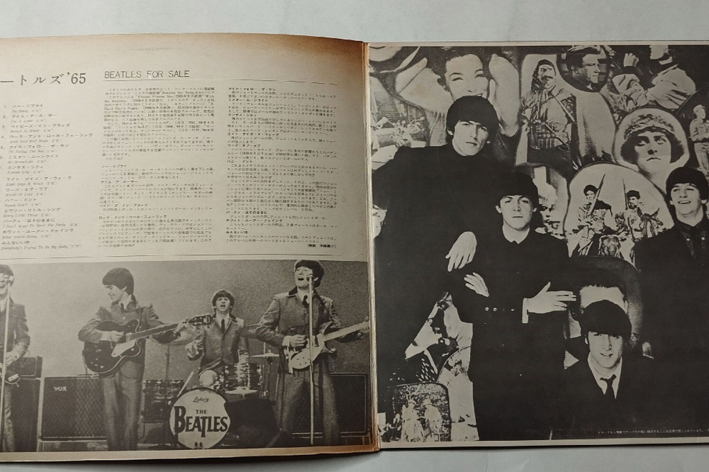 Винтажная виниловая пластинка LP The Beatles For Sa le (Japan 1968) (No Obi) (Red Wax Vinyl) Mr. Moonlight