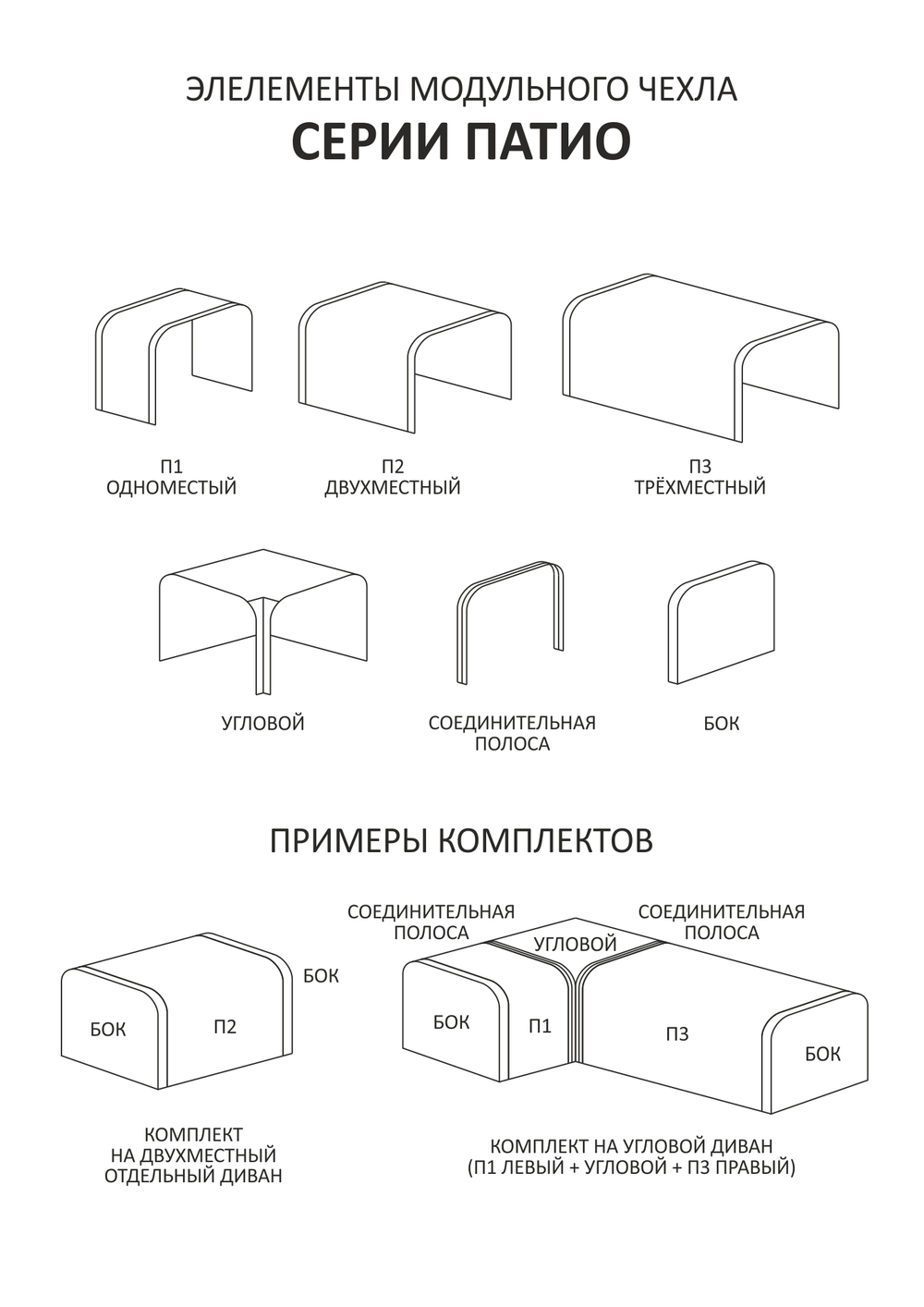 Чехол Элемент Боковой (Патио)