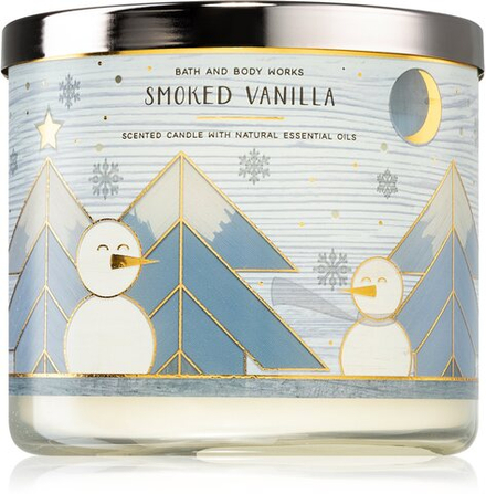 Bath & Body Works Smoked Vanilla - ароматическая свеча /   411  g  / GTIN 667555785884