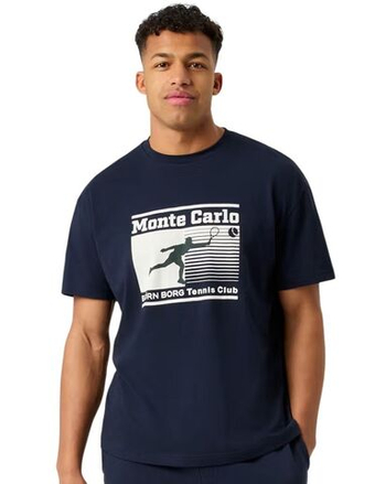 Мужская теннисная футболка Bjorn Borg Oversized - night sky