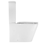 Унитаз-компакт Azario SAVIA 370х640х810 напольный, безободковый, система смыва Rimless, с быстросъемным сиденьем "Микролифт" (AZ-8303D-s)