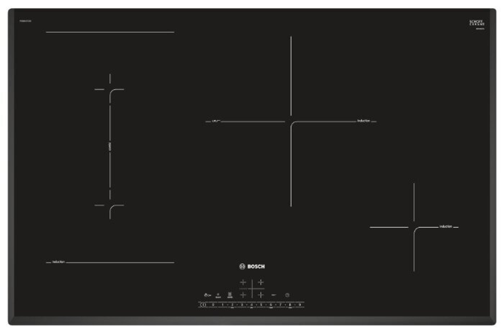 Варочная индукционная панель Bosch PVS851FB5E