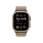 Apple Watch Ultra 2, 49 мм, корпус из титана, ремешок Alpine оливкового цвета