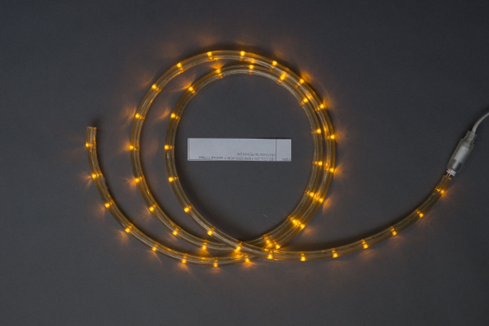 LED-СDL-2W-100M-220V-4CM-Y желтый,11.5мм, КР. РЕЗА 2М(продается целыми бухтами)