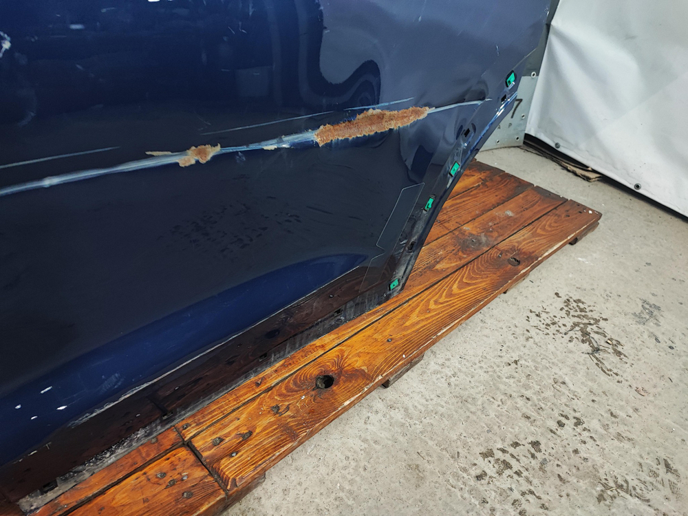 Дверь задняя левая Hyundai Tucson 3 (TL) 15-21 Б/У Оригинал 77003D7000