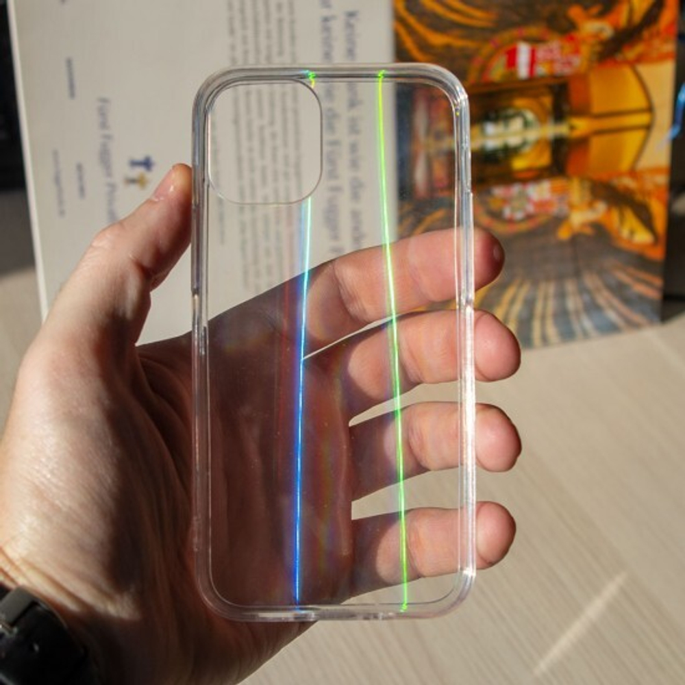 Силиконовый чехол Laser для iPhone 12 Mini, 012002