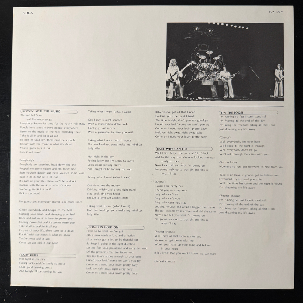 Teaze – Live In Japan (Япония 1978г.)