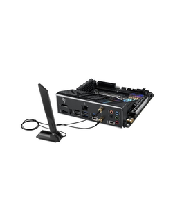 Материнская плата ASUS ROG STRIX B760-I GAMING WIFI, LGA1700, B760, 2*DDR5, 4*SATA, 2*M.2, 3*USB 3.2, 3*USB 2.0, Type-C, 1*PCIx16, DP+HDMI, mITX; 90MB1D90-M0EAY0