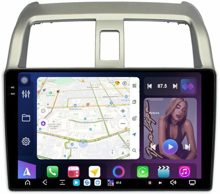 Магнитола для Honda Airwave 2005-2010 - FarCar GX9-9683 монитор 9.5" 2K QLED на Android 14, TS20, 6+128Гб, CarPlay, 4G SIM-слот