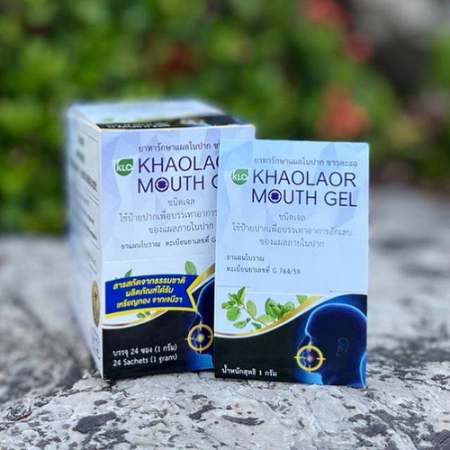 Натуральный гель для лечения стоматита и ран в полости рта Mouth Gel Khaolaor