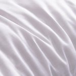 Наволочки 50x70 Страйп Сатин Однотонный Отель белый 100% Хлопок 1x1