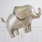 Шар-фигура, фольга, "Слоненок" Джунгли (GRABO), 44"/112 см