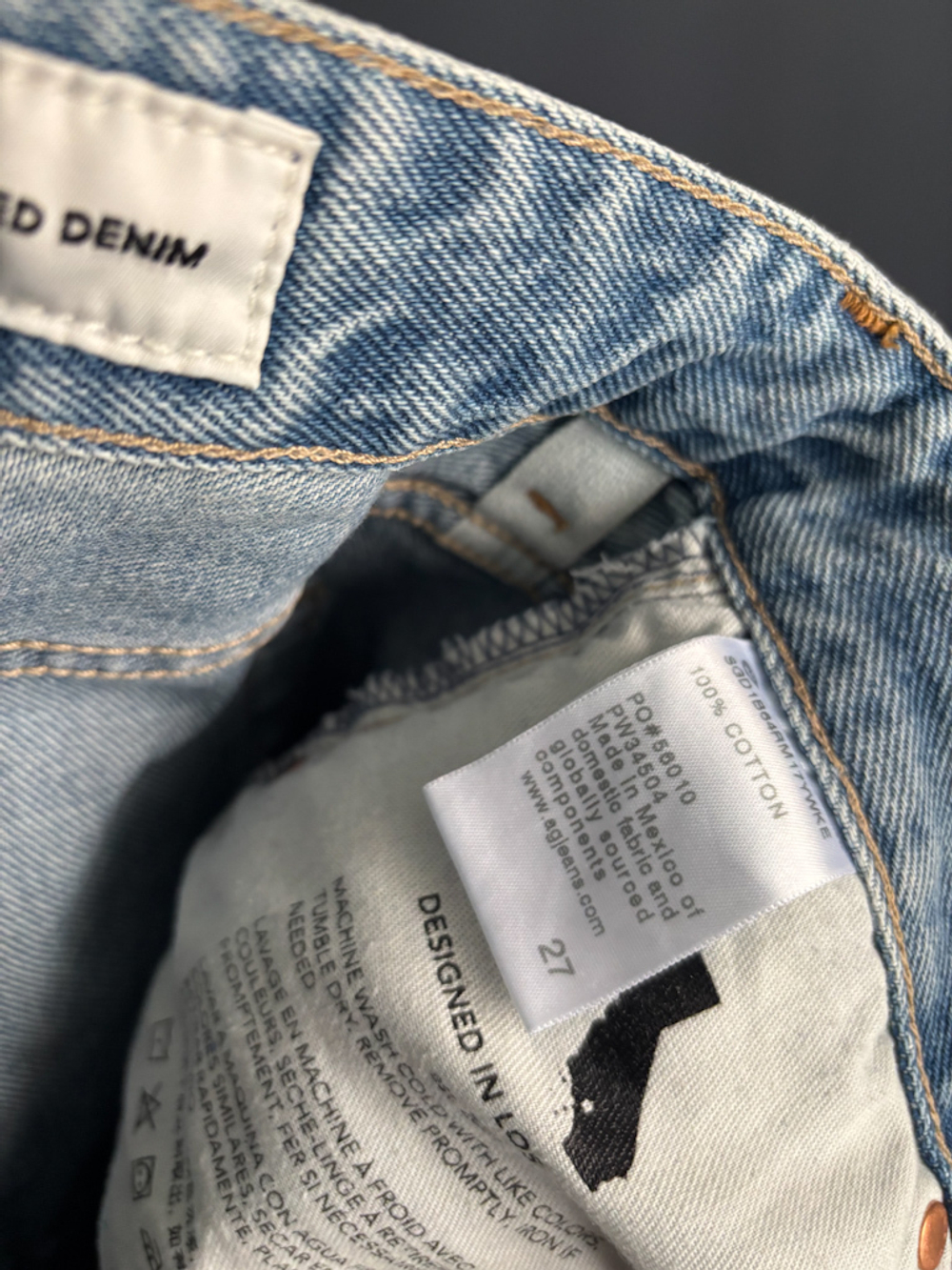 Джинсы AG-ED denim (27), S/М