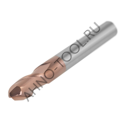 Фреза монолитная твердосплавная BRGM-2B-R4.5 HRC55 AHNO