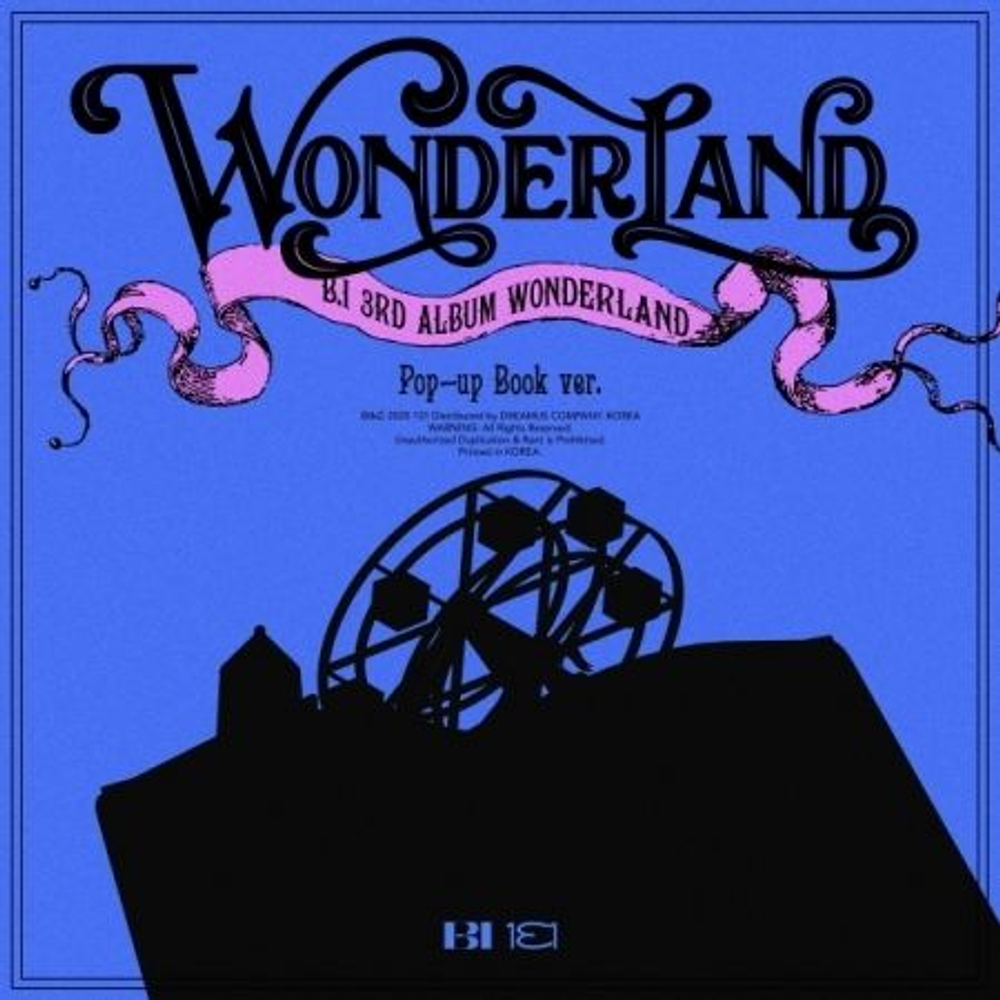 Альбом B.I - WONDERLAND 3rd Album POP-UP BOOK Version