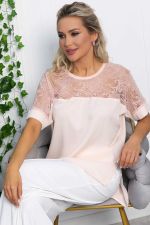 Блуза Айова (бежевая) Б13538-18М LT Collection