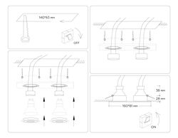 Ambrella Светильник встраиваемый Standard Tech TN102460