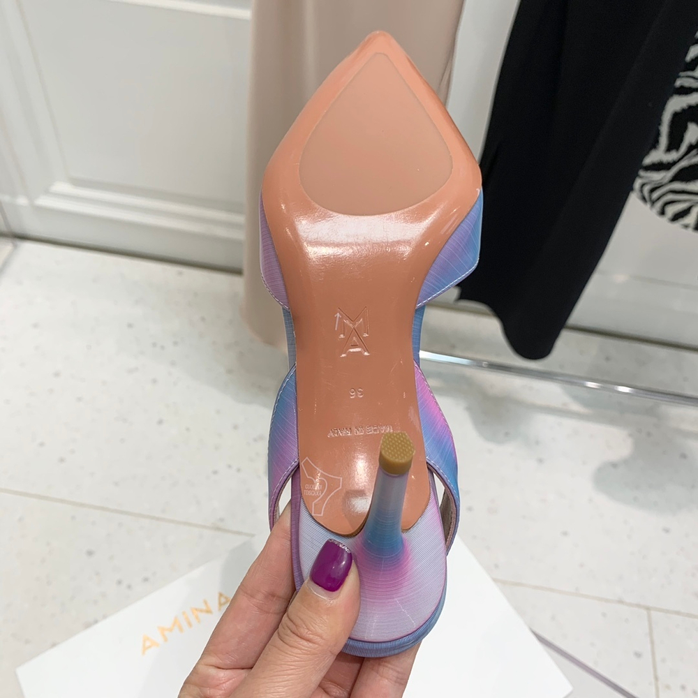 Amina Muaddi Pumps