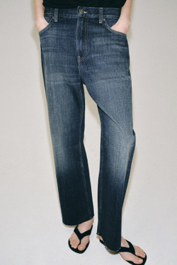 ZARA ДЖИНСЫ ZW COLLECTION LOOSE С НИЗКОЙ ПОСАДКОЙ, СИНИЙ