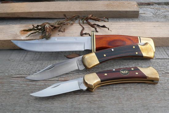 Модельный ряд компании BUCK Knives