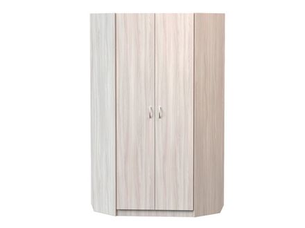 Шкаф распашной угловой для одежды с полками