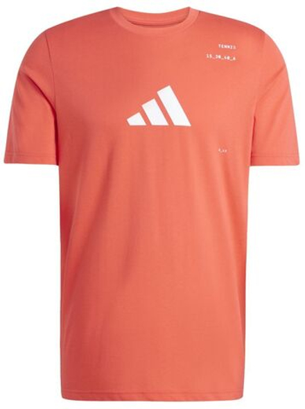 Теннисная футболка Adidas Aeroready Tennis Category Graphic - Red