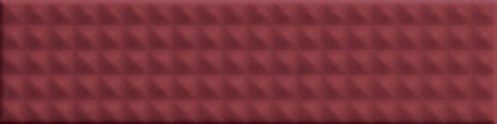 Керамическая плитка для стен 41zero42 BISCUIT Stud Bordeaux 5х20