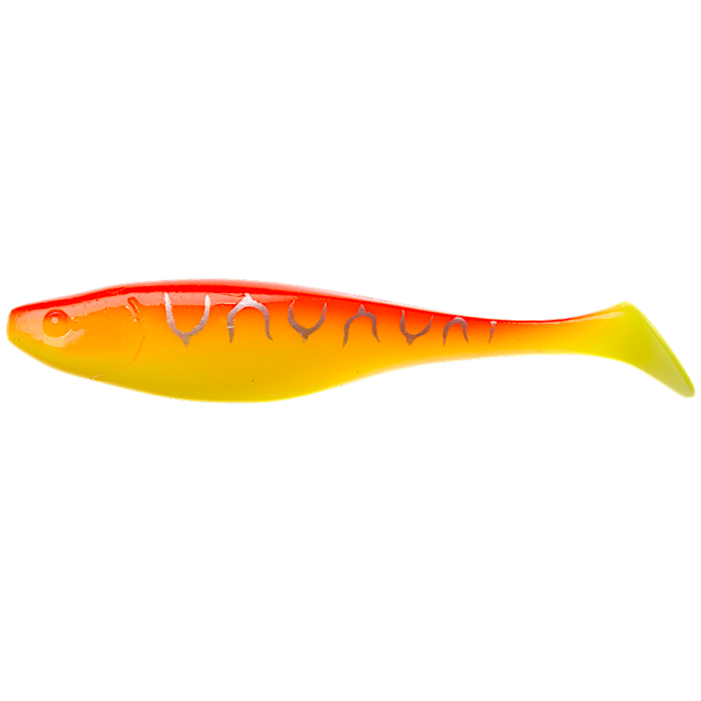 Мягкая приманка Narval Commander Shad 120мм  #009 4шт Sunset Tiger