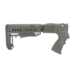 Пластиковый приклад МР-155, МР-135, DLG Tactical. Черный