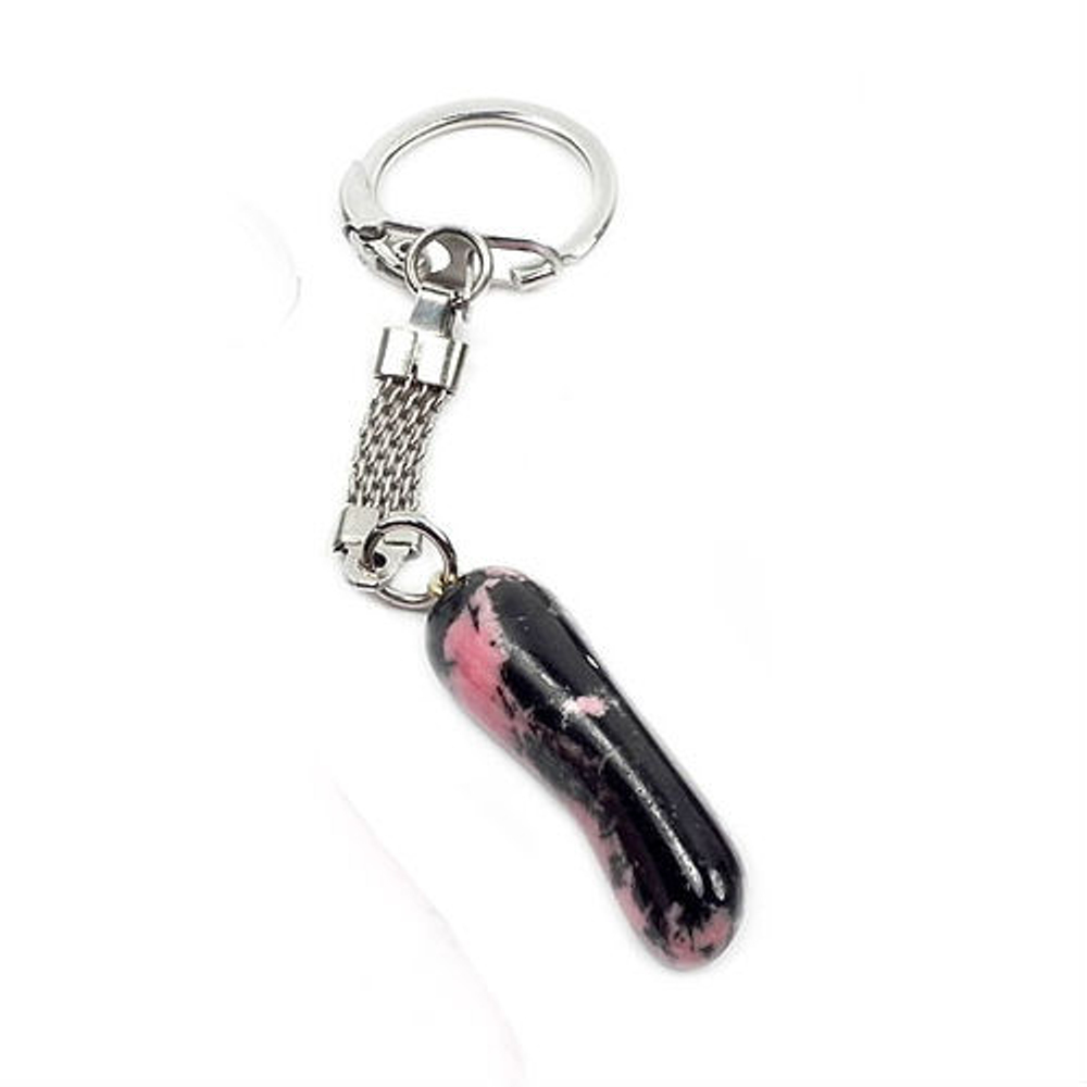 Брелок "Оберег" родонит