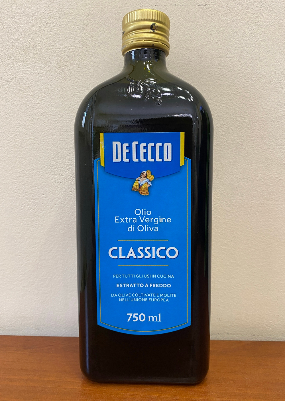 Оливковое масло De Cecco Extra Virgin 750 мл, Италия