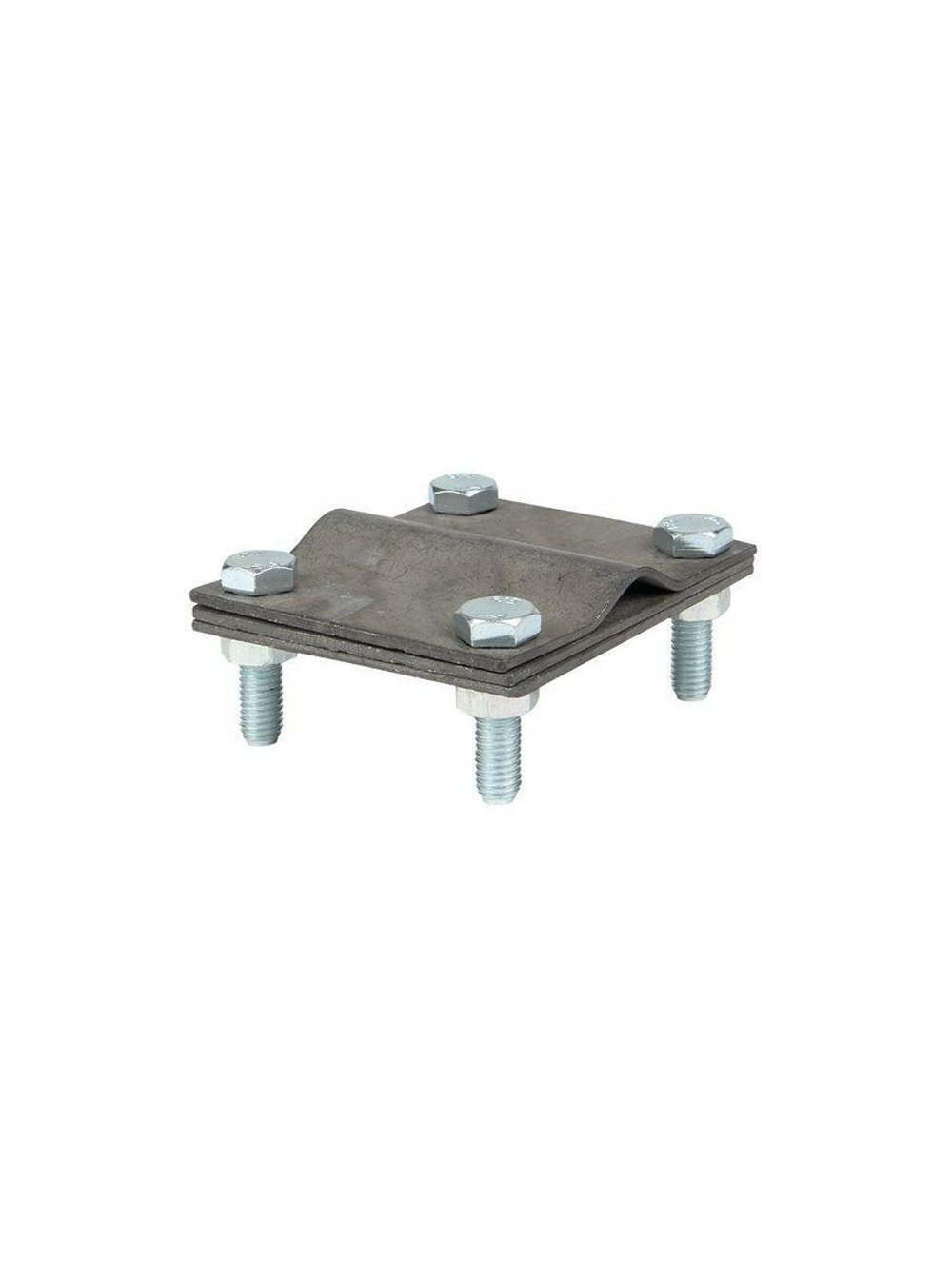 Зажим заземлитель 20 - полоса 50 (пластина 70х80мм) HZ PROxima EKF lp-57080