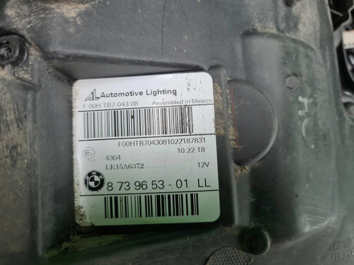 Битая Фара левая BMW X3 G01 (17-21) Adaptive LED