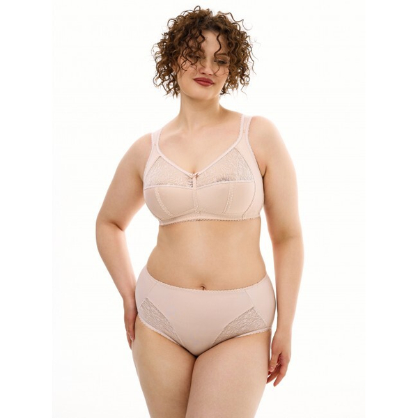 Трусы Sermija Melissa слипы высокие (крем-брюле)