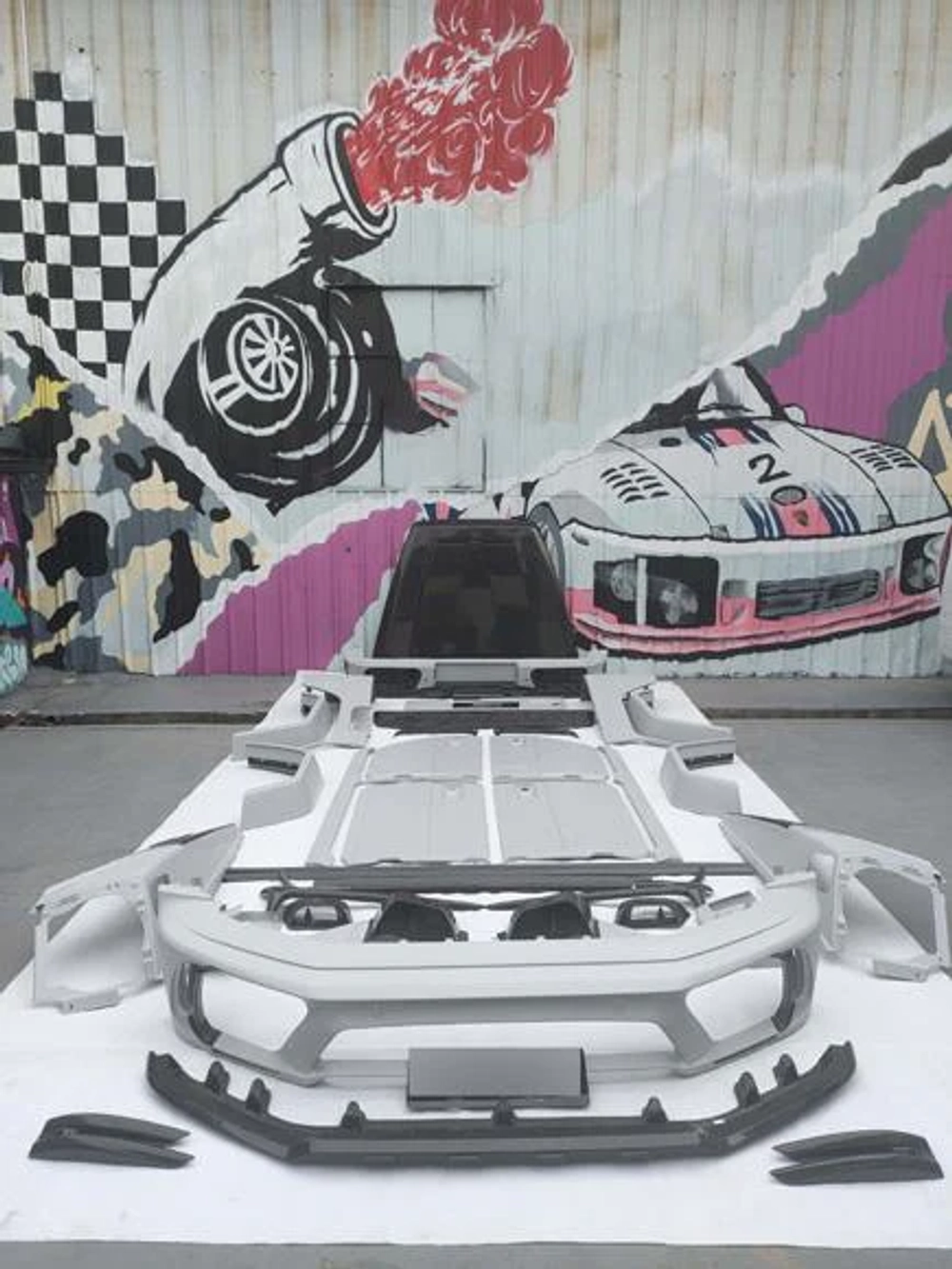 Широкий карбоновый обвес для Mercedes-Benz G-Class W463A/W464 2018+ Мерседес Гелик гелентваген